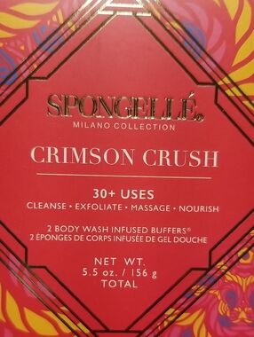 Spongellé Crimson Crush Body Wash Infused Buffers